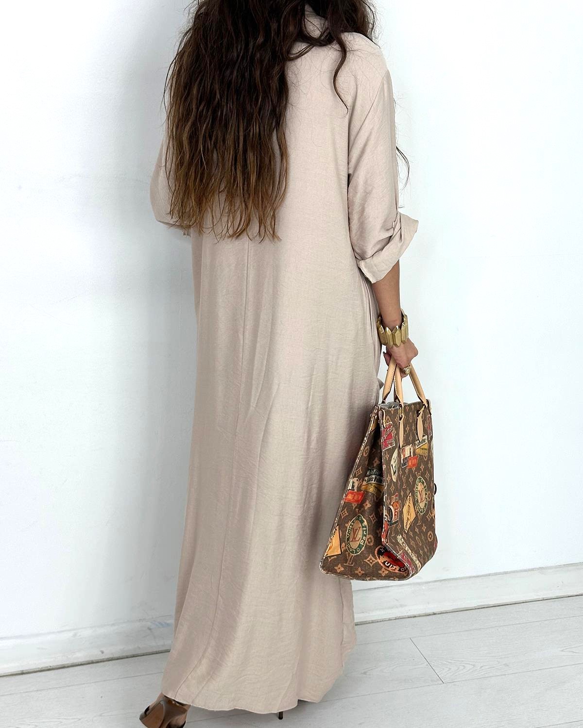 Elegant Draped Layer Maxi Dress (Buy 2 Free Shipping)