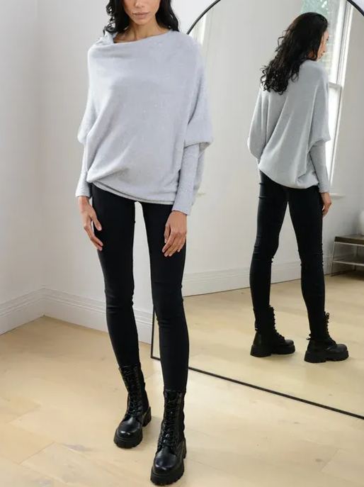 New Asymmetric Draped Jumper (Buy 2 Free Shipping)