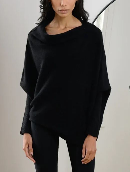 New Asymmetric Draped Jumper (Buy 2 Free Shipping)