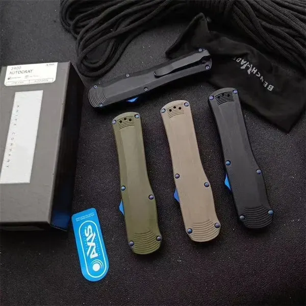 🦋BM 3400 OTF knife collectible grade EDC automatic knife🔥Buy 2 Free Shipping Only Today