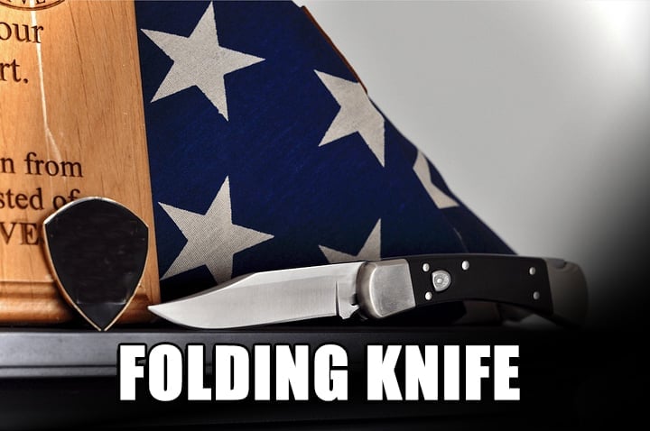 Bk 110 Folding Hunter Collection: 420HC & MagnaCut Steel Blades with Genuine Ebony & Brass/Nickel Silver Handles