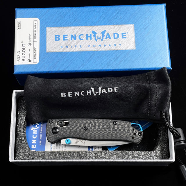⚡Last Day 70% OFF丨BM 533-3 Mini Bugout Folding Knife, 🔥BUY 2 FREE SHIPPING