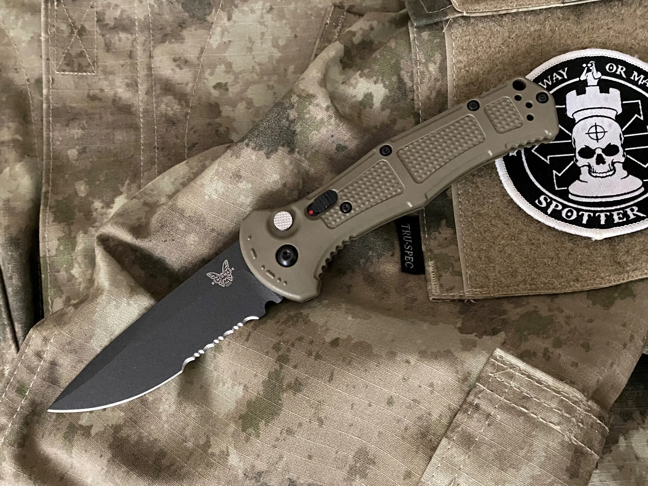 ⚡Last Day 75% OFF丨🦋BM Claymore 9070 Auto Portable Knife, 3.6🔥Buy 2 Free Shipping Only Today