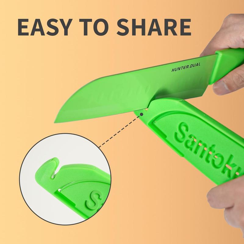 Knife Set, Colorful Kitchen Knife Set, 6 Sharp Kitchen