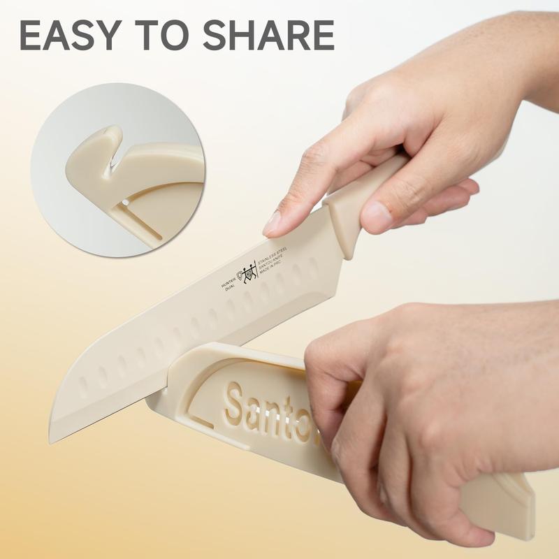 Knife Set, Colorful Kitchen Knife Set, 6 Sharp Kitchen