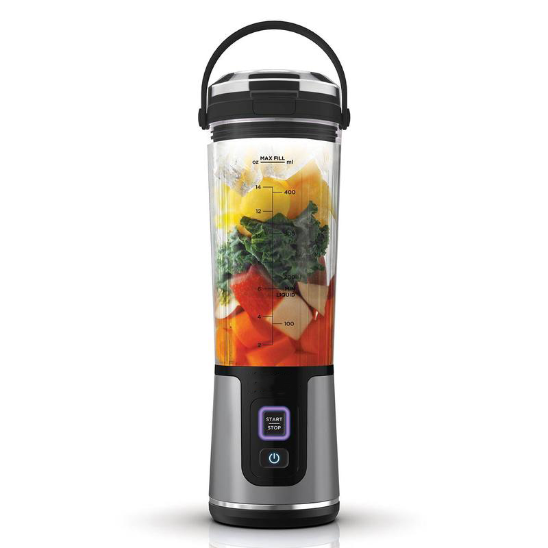Blast Cordless Portable Blender | On-the-go Blending, Sleek Cordless Design | Smoothies, Protein Shakes, Frozen Slushies, Crushed-Ice Cocktails, Frappes and Iced Lattes | Dishwasher Safe, Rechargeable, 530ml