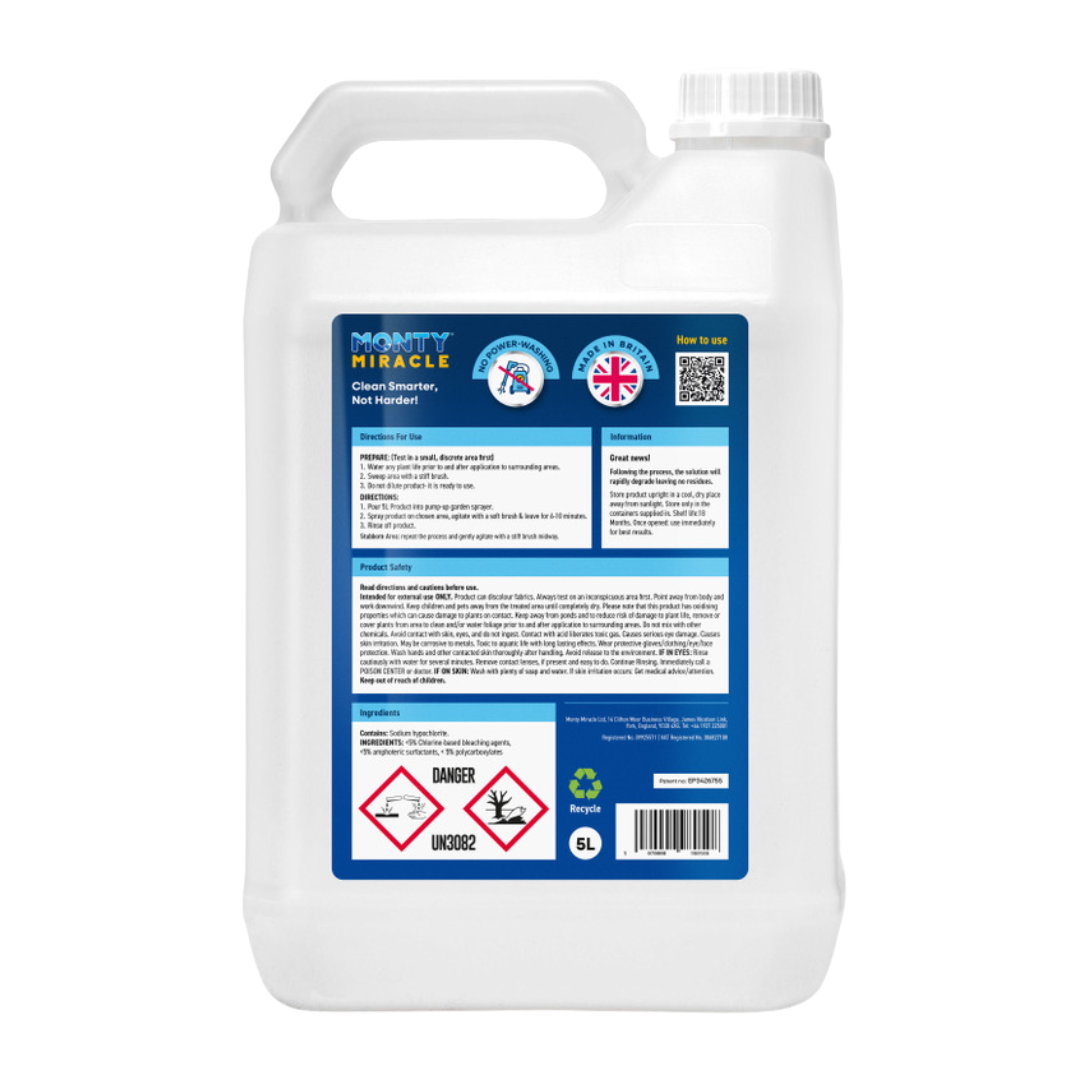 Complete Outdoor Cleaner | Monty Miracle® | 5L