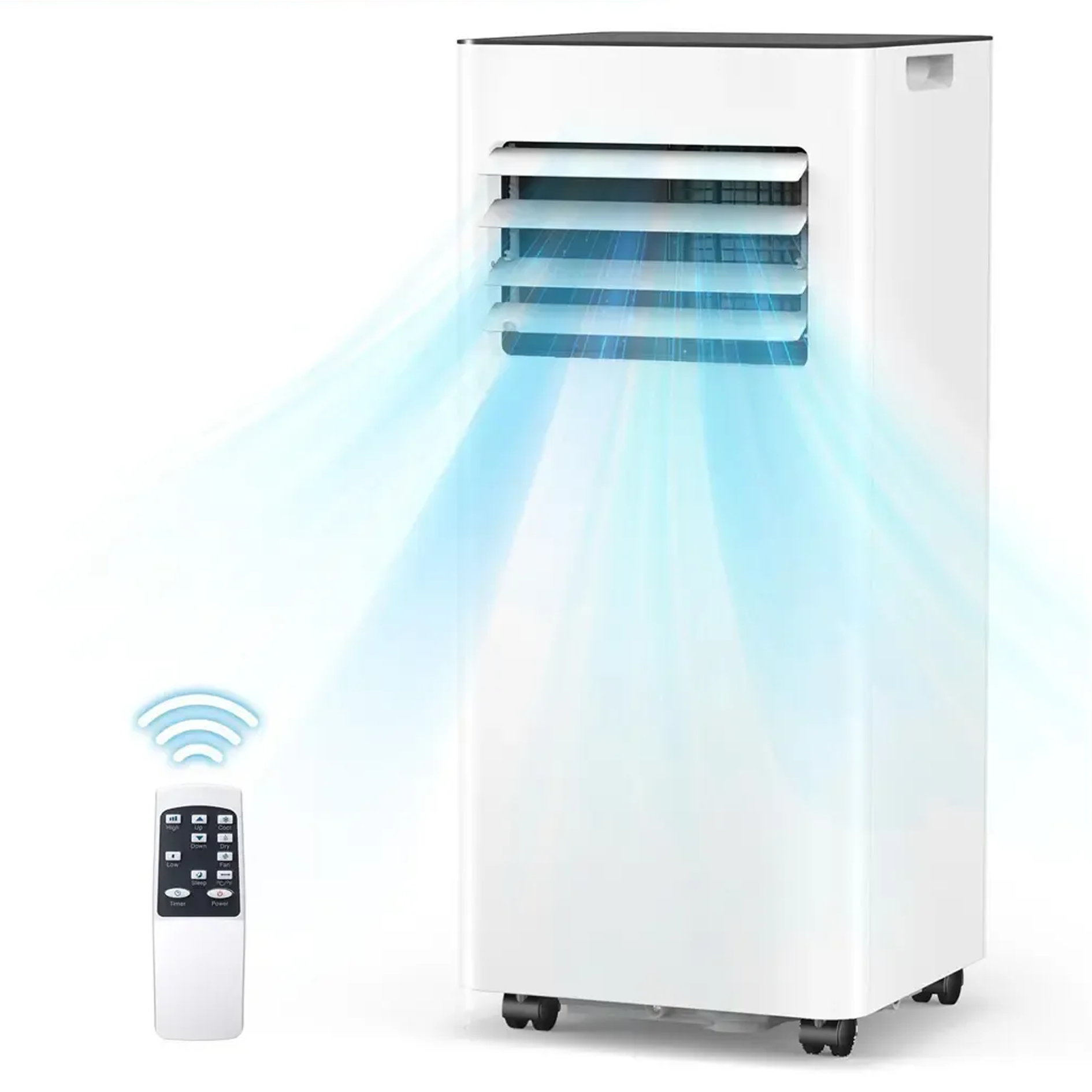 COWSAR 8000/10000 BTU Portable Air Conditioner - Cool Up to 450 Sq Ft