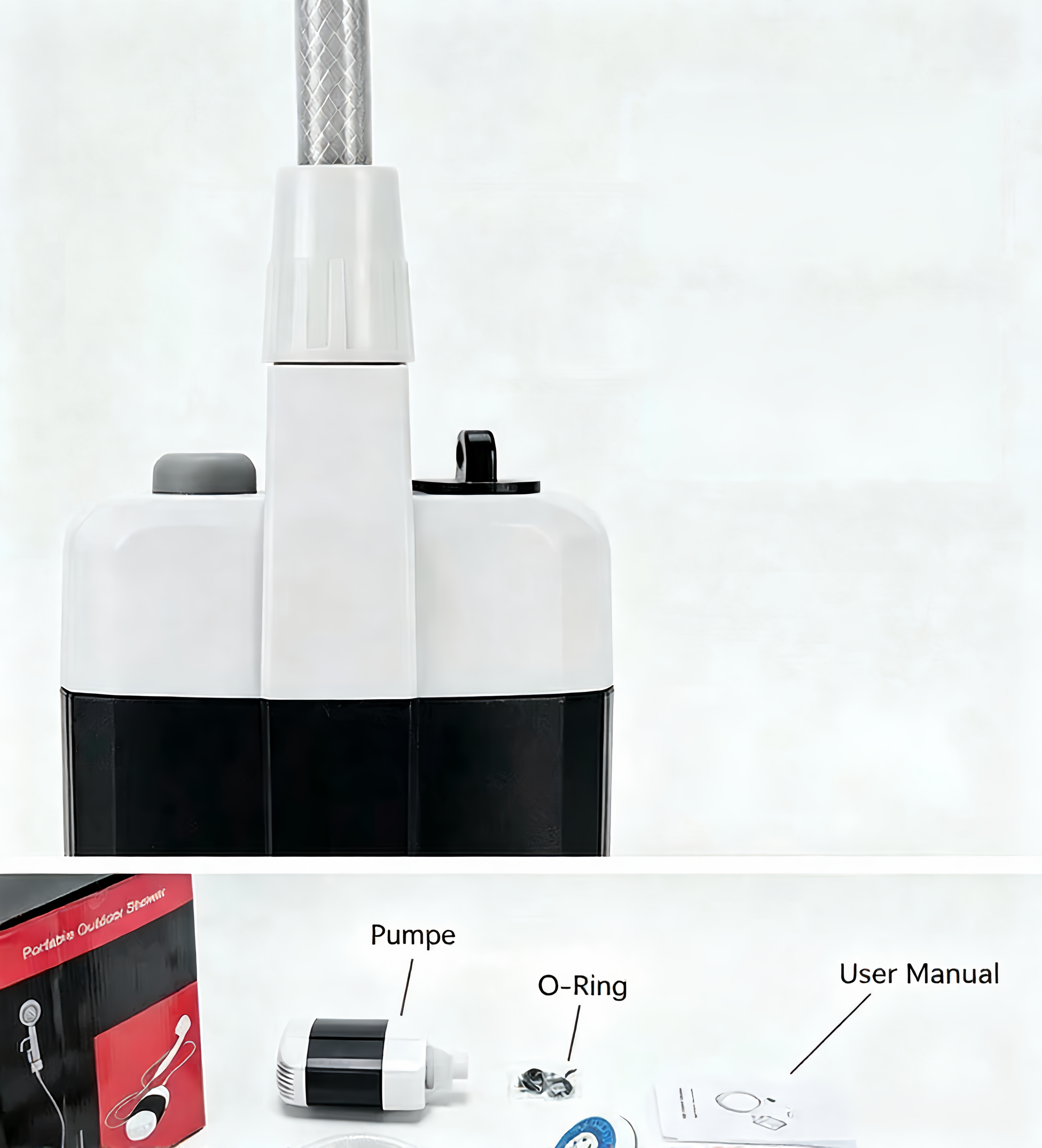 🚿50% Discount✨Portable Camping Shower with Adjustable Flow ✨For Easy and Convenient Outdoor Cleaning!