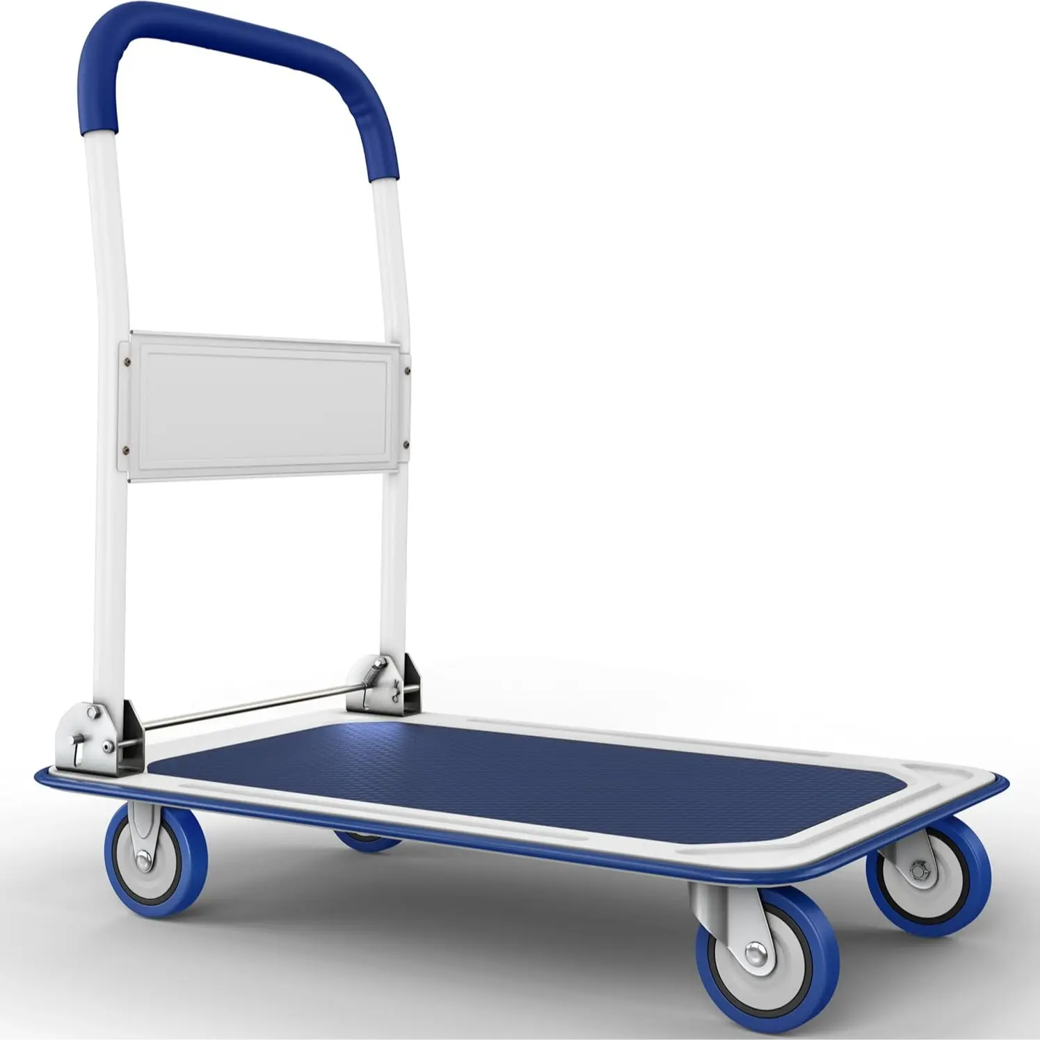 Upgraded Foldable Push Cart Dolly | 330/660 lb Capacity