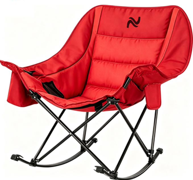 Foldable Outdoor Rocking Moon Chair