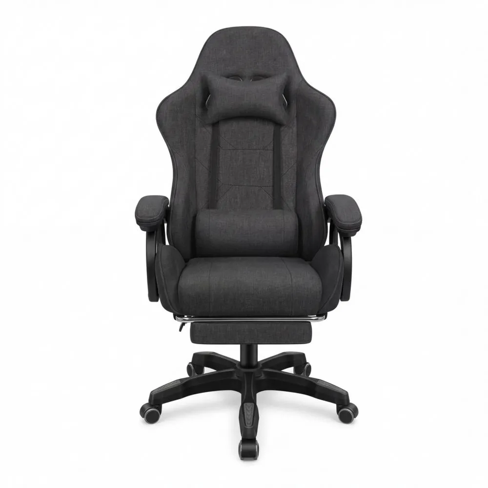 Silla de Juego Ergonómica con Masaje y Reposacabezas