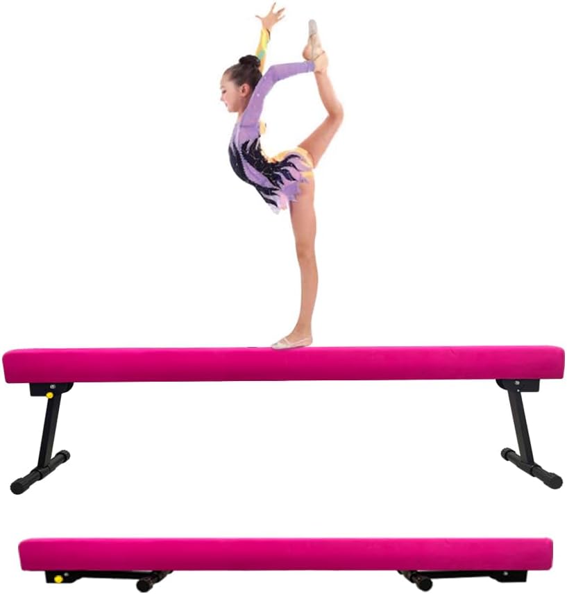 Adjustable&Foldable Gymnastics Balance Beam