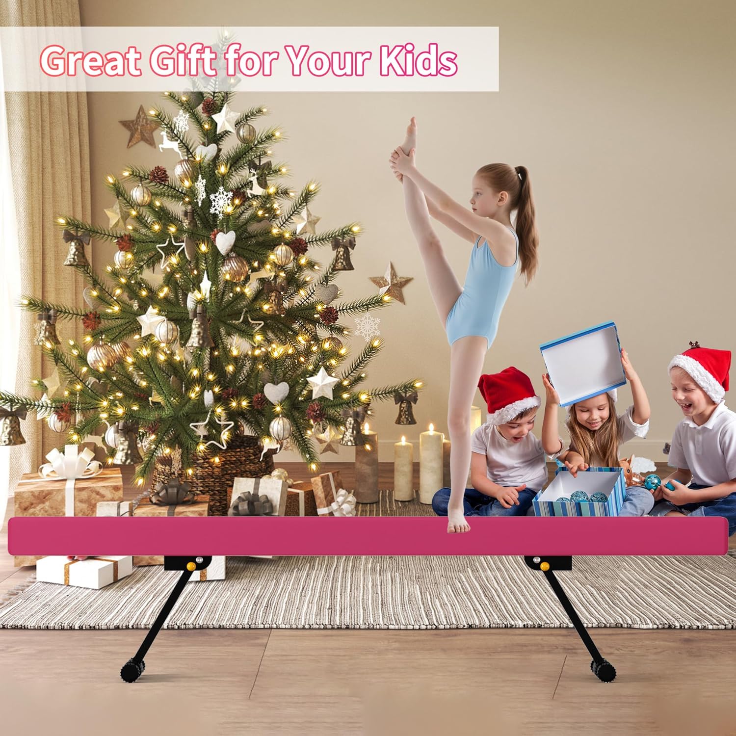 6ft/8ft Gymnastic Balance Beam