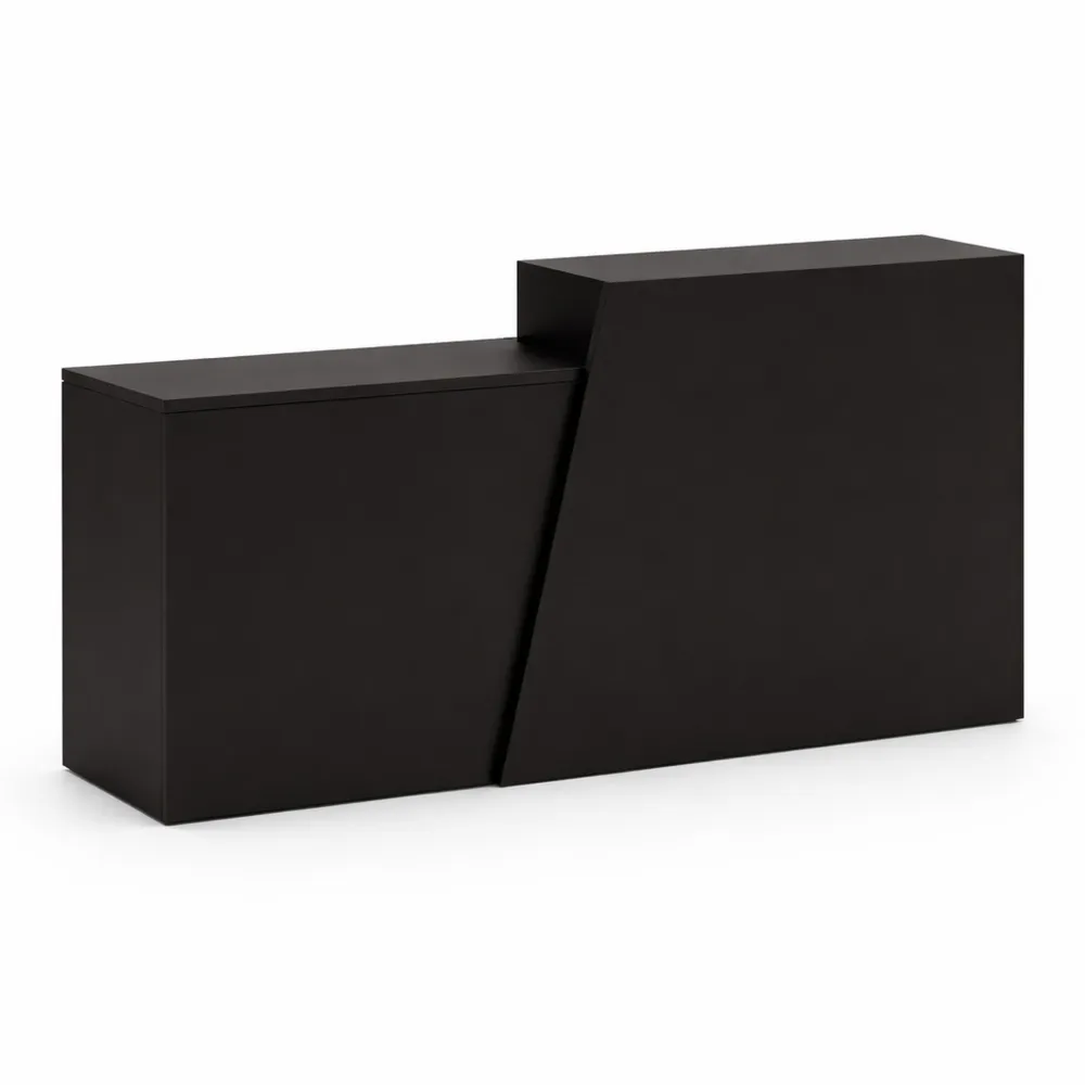 Bancone Reception Moderno con Spazio di Archiviazione-Doucefoyers