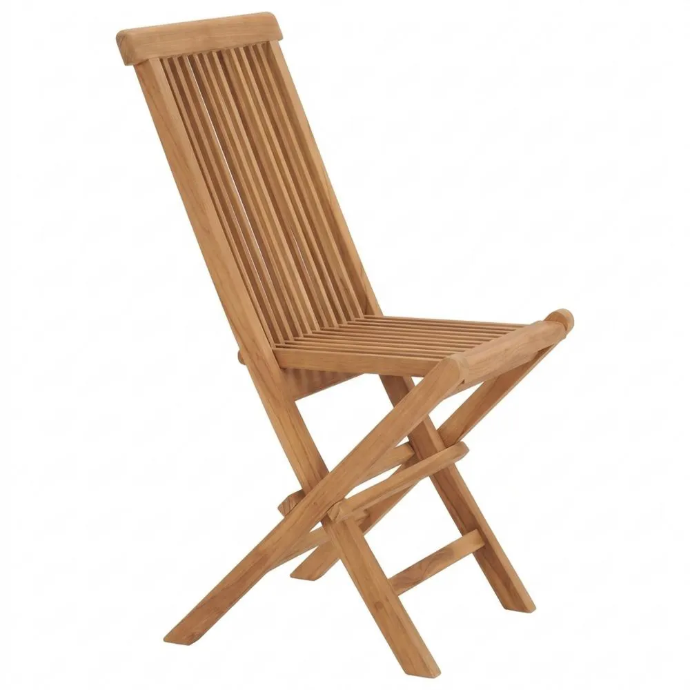 Sillas Plegables de Jardín de Madera de Teca