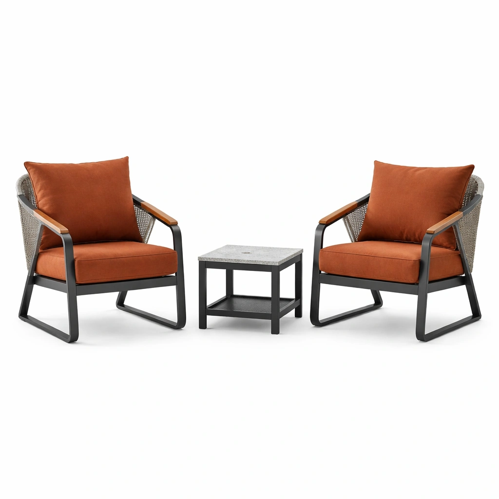 Loungeset Aluminium Tische-NESTMINO