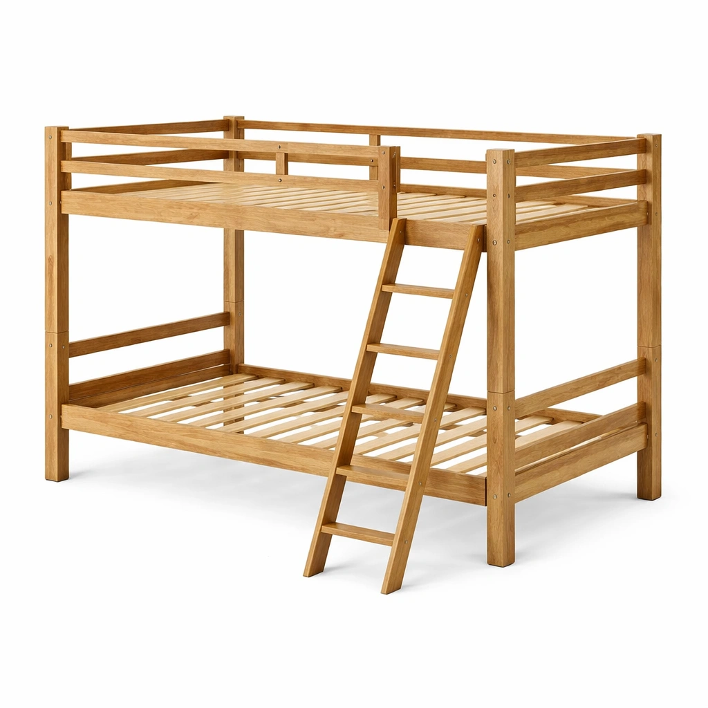 Etagenbett kiefernholz natur-DECOKORA