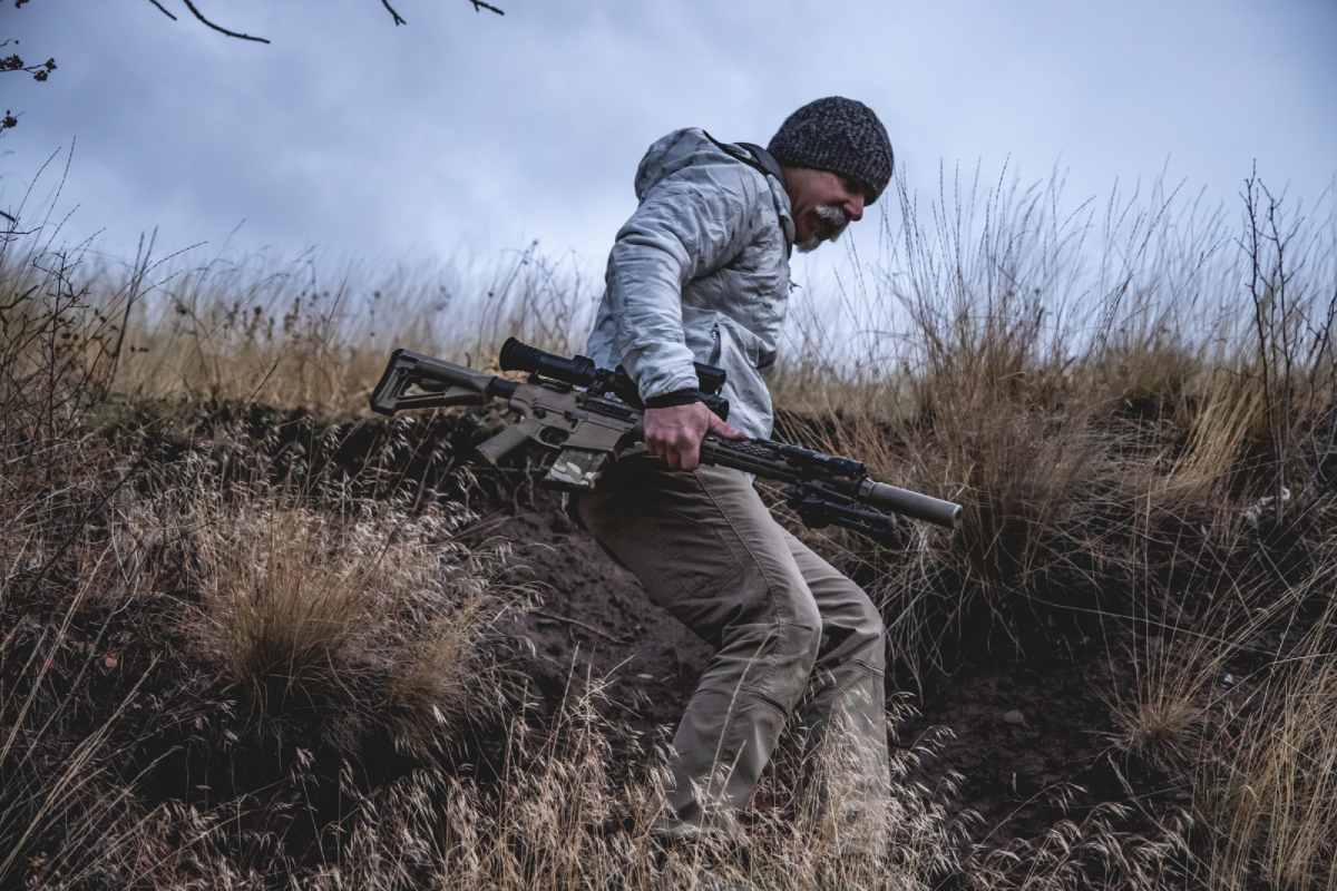 Digital night vision optic with 4K sensor and clear target identification