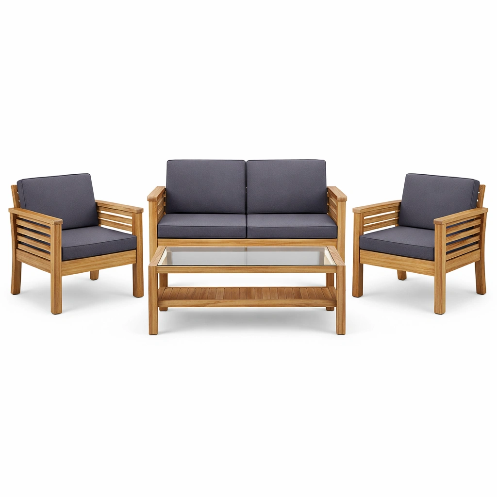 Conjunto de muebles de jardín - furnlounge