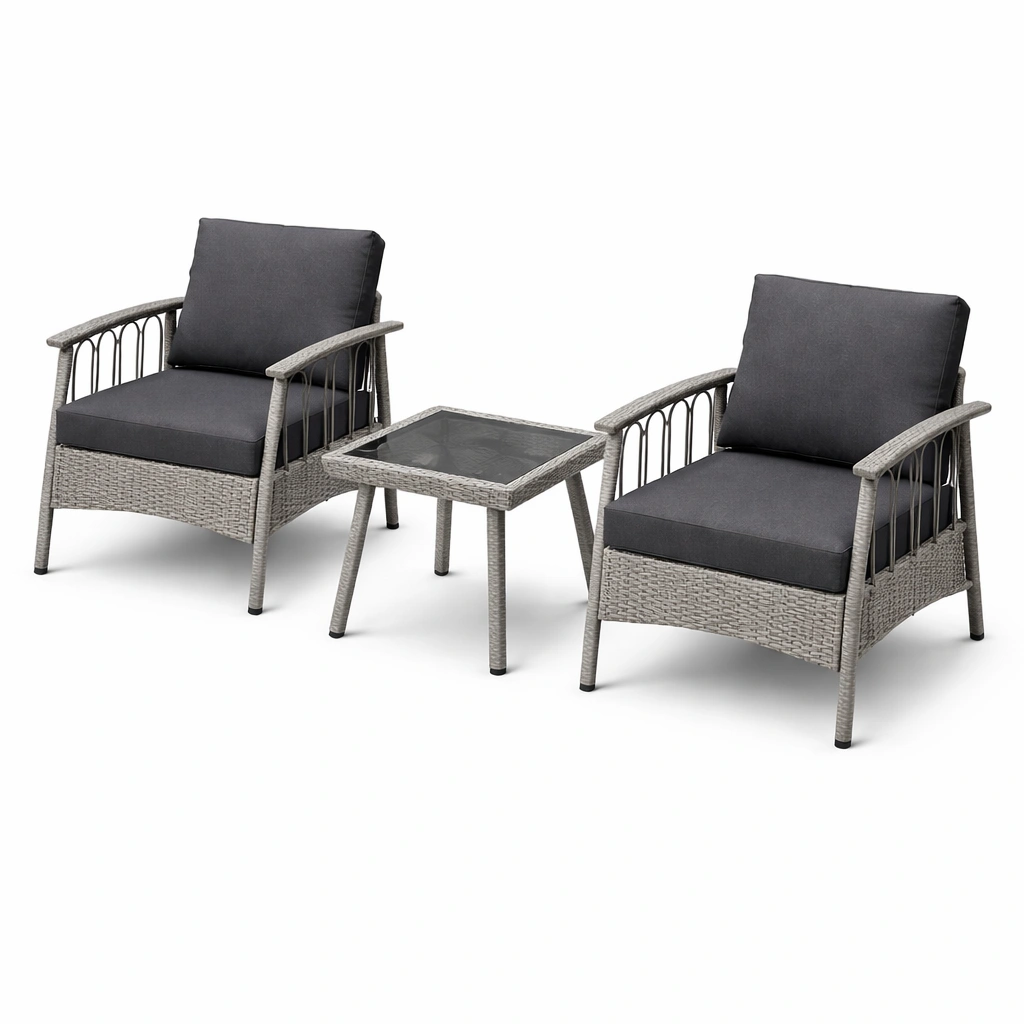 Conjunto de jardín compacto