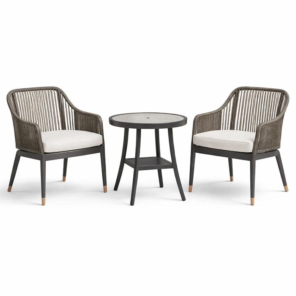 Conjunto de jardín compacto