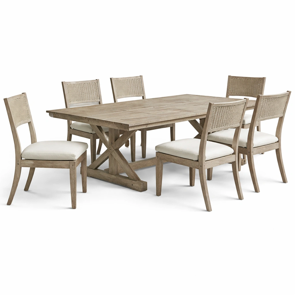 Conjunto de mesa y sillas - homblendy