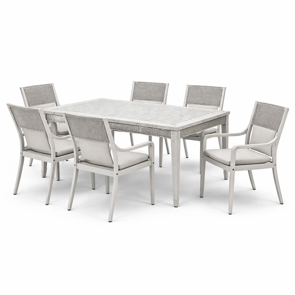 Conjunto de mesa y sillas - FURN ZENO