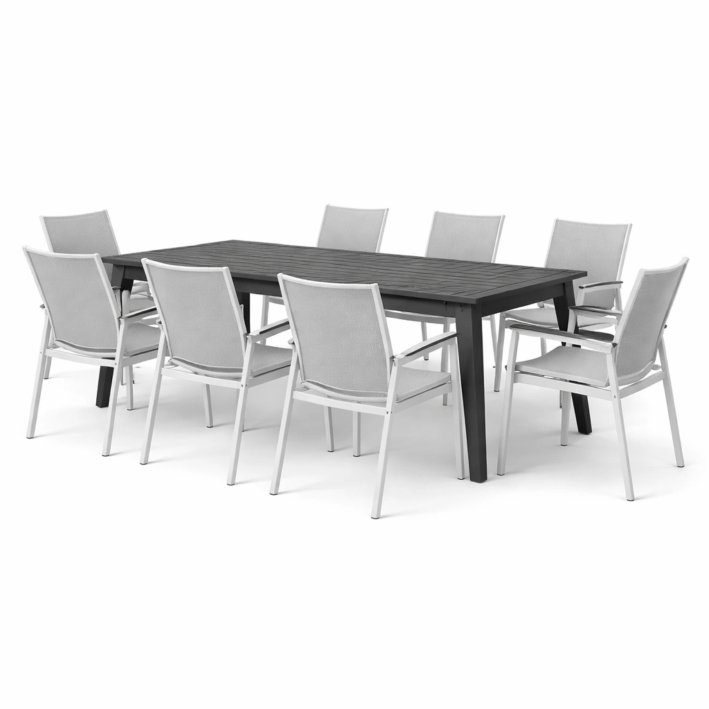 Conjunto de mesa y sillas - FURN ZENO