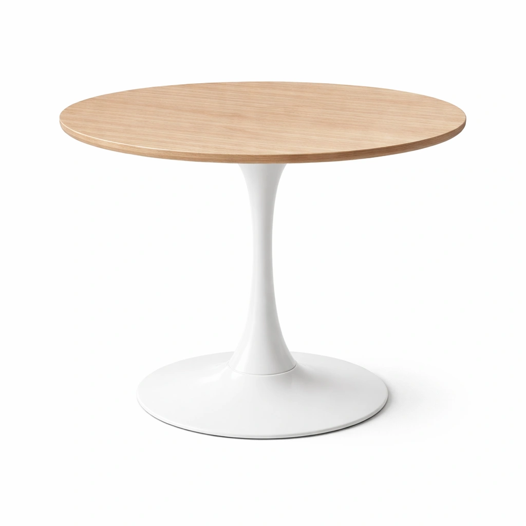 Runder Design Esstisch mit Mittelfuss