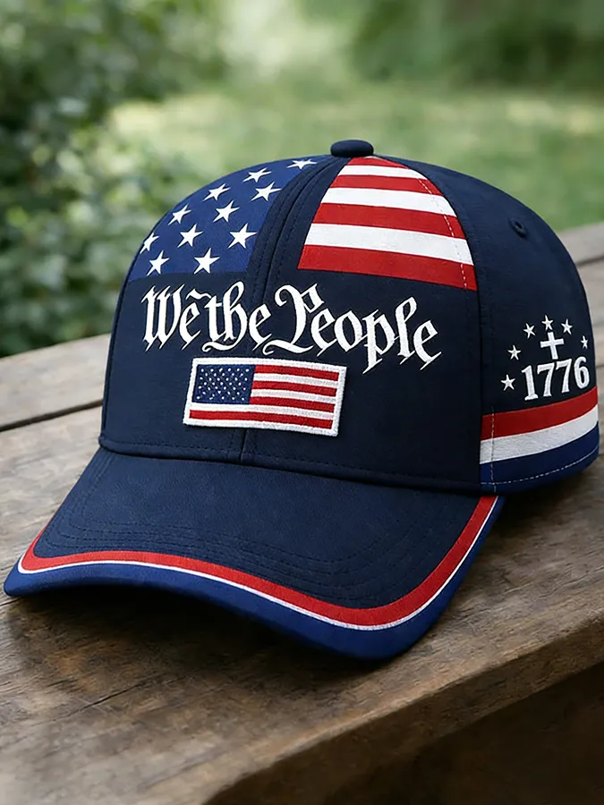 Unisex Retro 250th Anniversary Faith Printed Hat