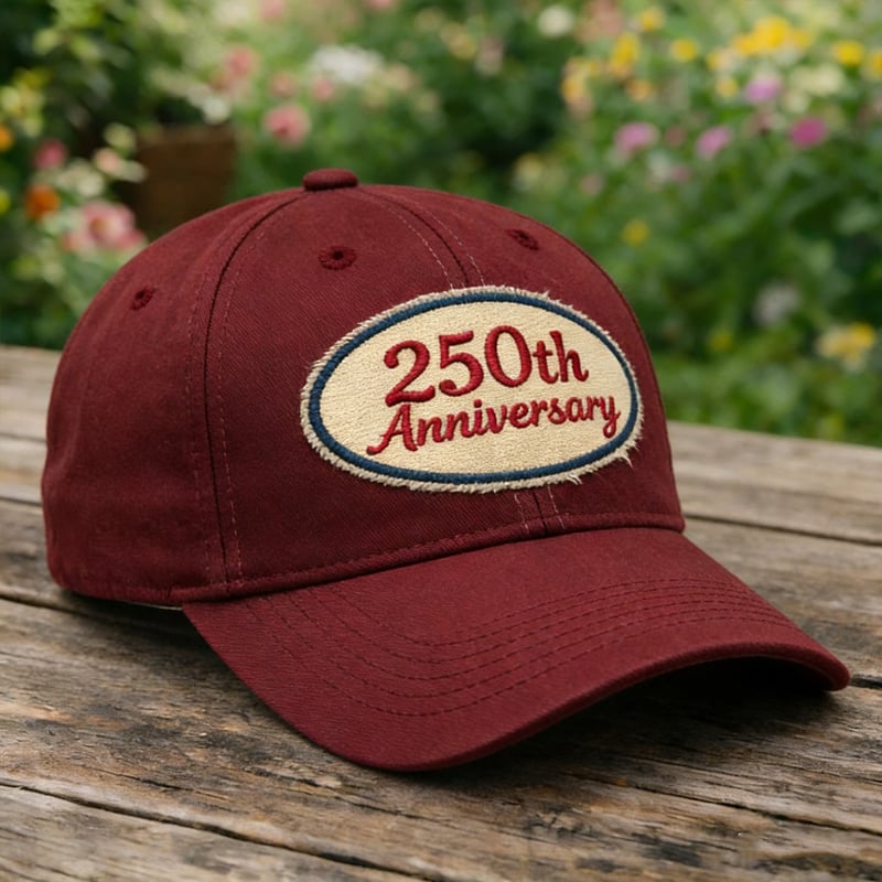Unisex Casual Hat With American 250th Anniversary Commemorative Print.
