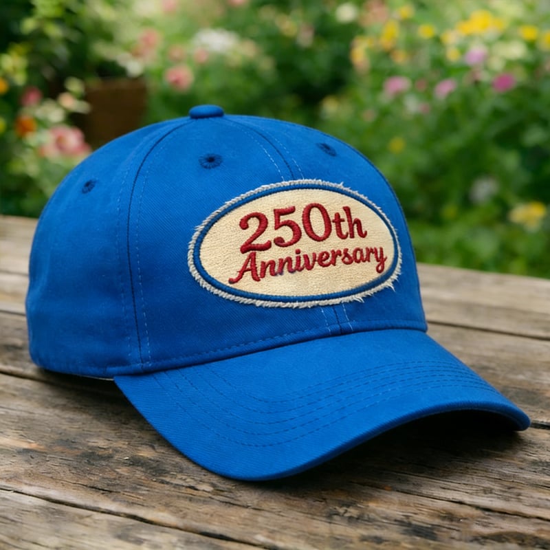 Unisex Casual Hat With American 250th Anniversary Commemorative Print.