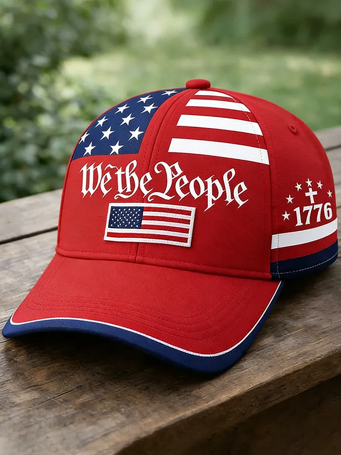 Unisex Retro 250th Anniversary Faith Printed Hat