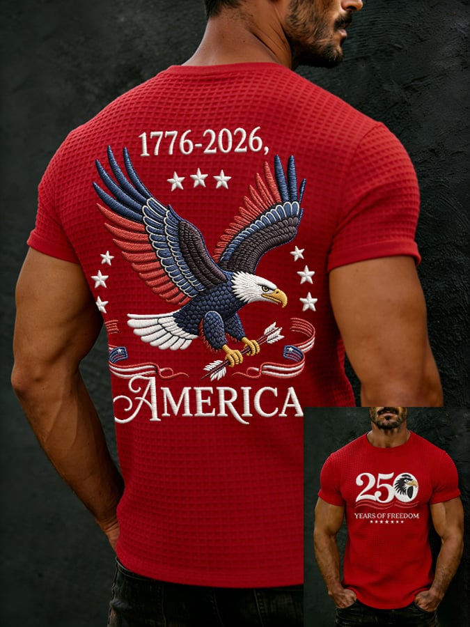 Men's American 250th Anniversary Print Top