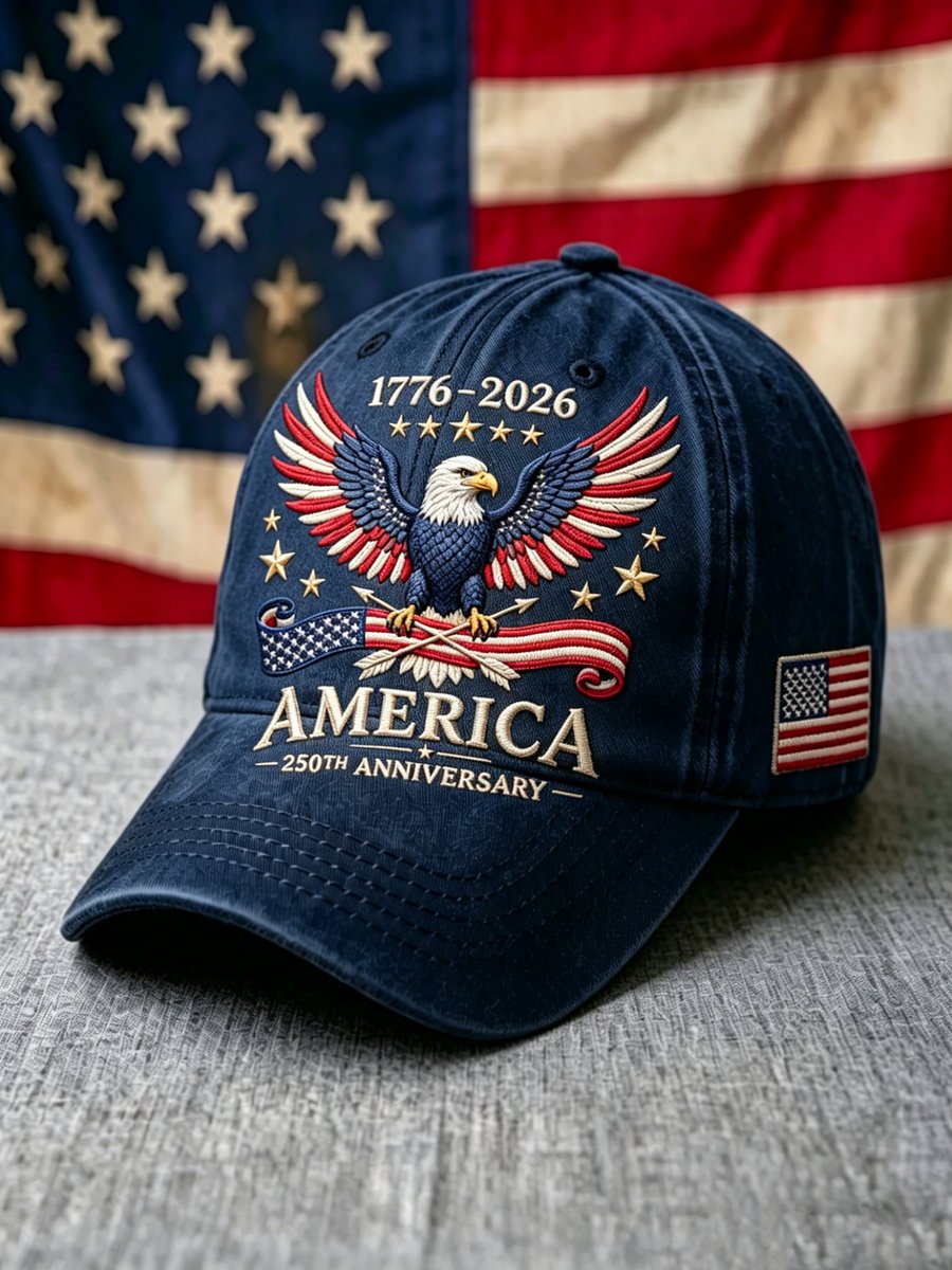 Unisex USA 250 Years Anniversary Baseball Cap