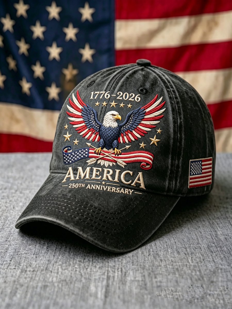 Unisex USA 250 Years Anniversary Baseball Cap