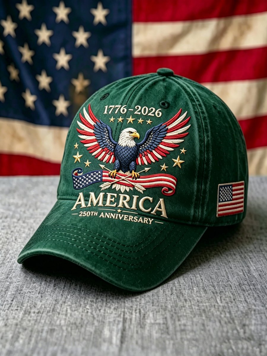 Unisex USA 250 Years Anniversary Baseball Cap