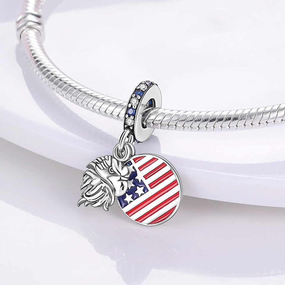 USA 250th Anniversary Pandora Compatible Charms