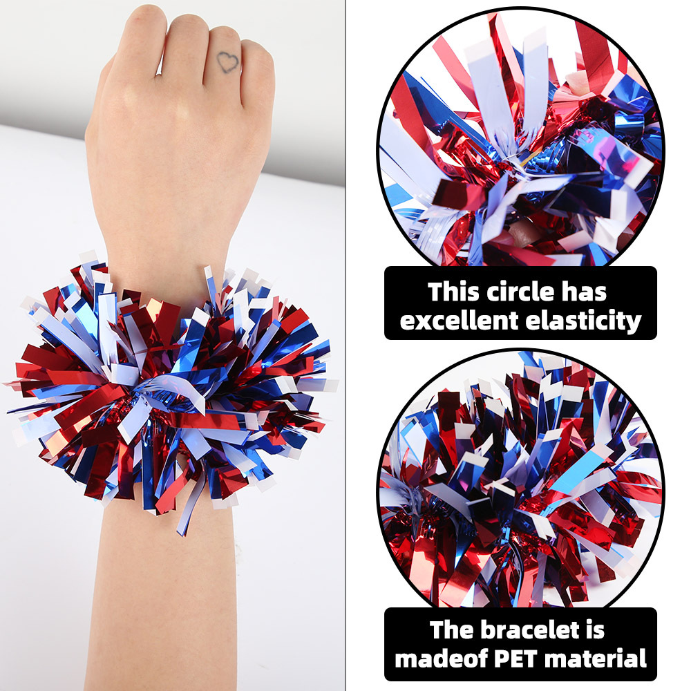 USA 250th Anniversary Patriotic Wrist Corsages