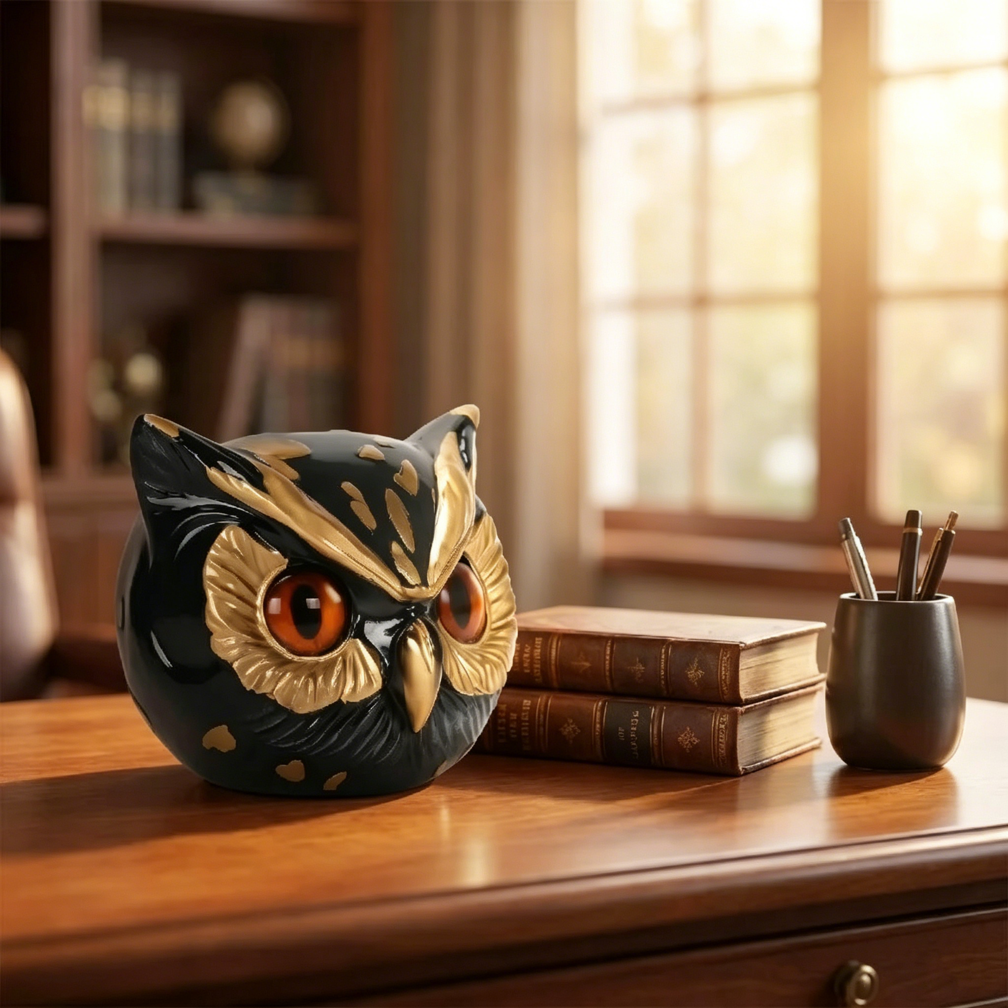 Stunning Owl Decor – Handcrafted Decorative Accent for Home