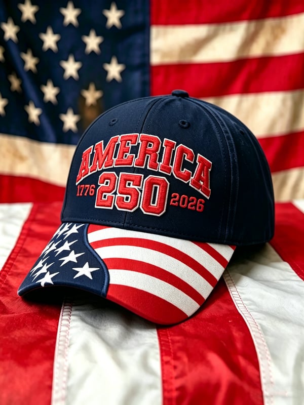 Unisex USA America Birthday 1776–2026 Baseball Cap