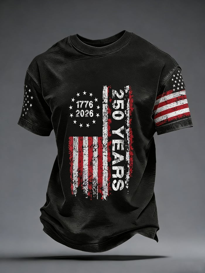 Men's 250th Anniversary Patriotic T-shirt