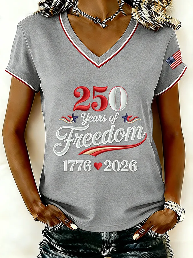 Patriotic 1776 Independence Day 250th Anniversary T-Shirt