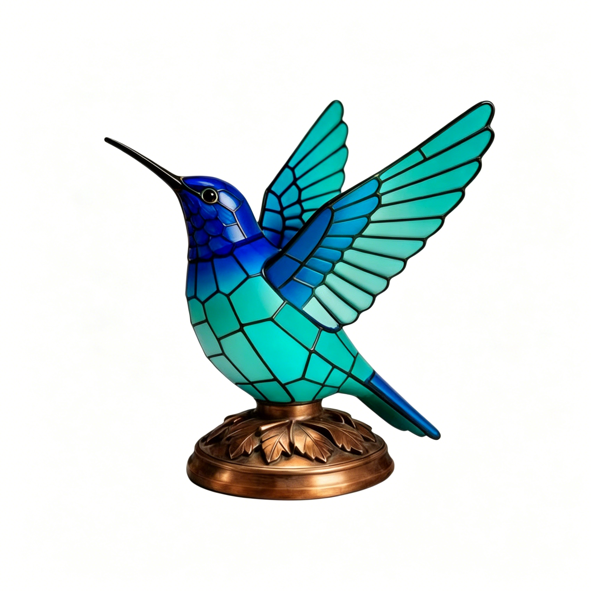 🐦 Stained Glass Bird Lamp Series