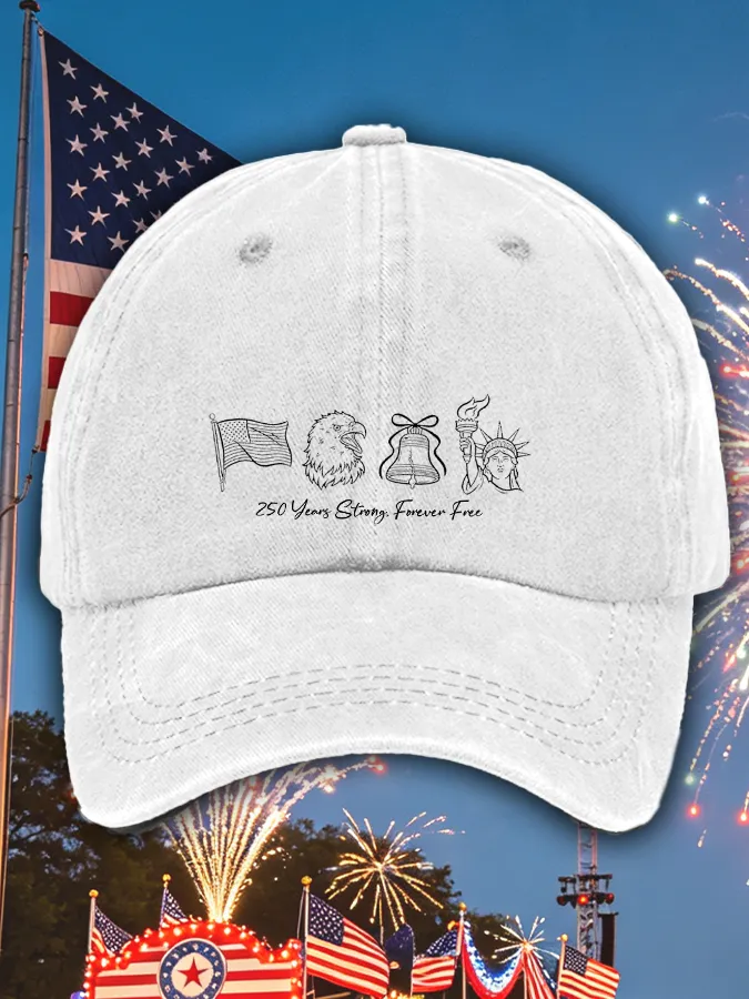 250 Years Strong, Forever Free Cap