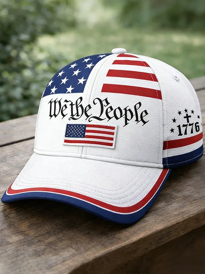 Unisex Retro 250th Anniversary Faith Printed Hat