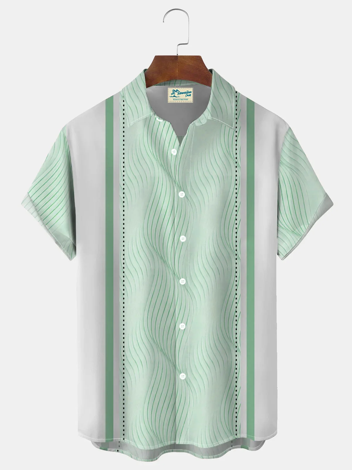 Cargks®Retro Men's Button Pocket Short Sleeve Shirt