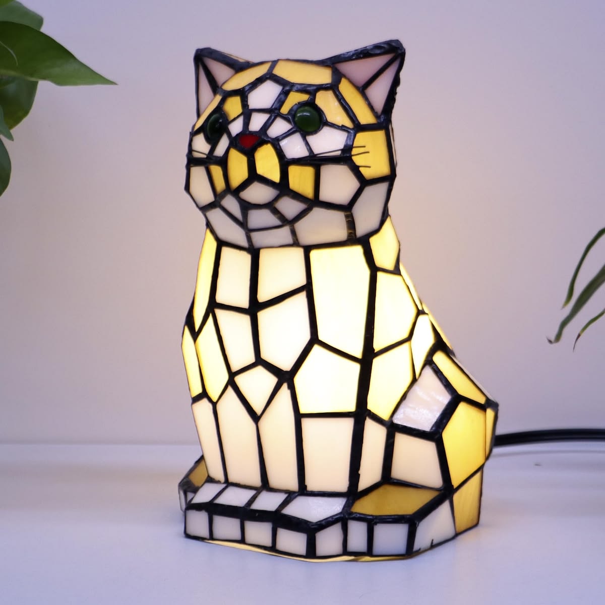 Stained Glass Animal Lamp Collection B
