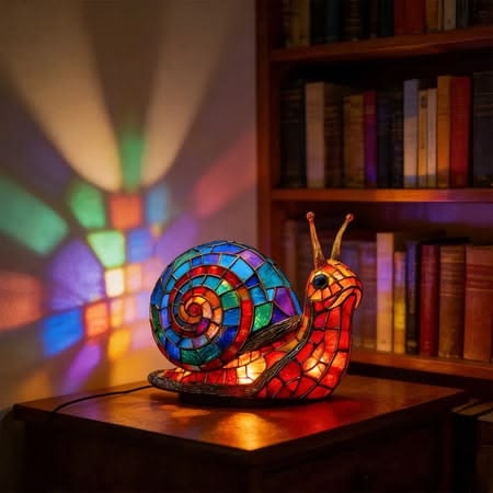 Stained Glass Animal Lamp Collection B